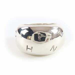 CHANEL Authentic Silver Ring